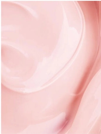 Pink skincare texture image for Dew Glow Hydrating Serum